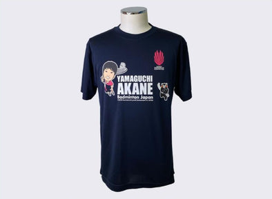 Akane Yamaguchi cheering T-shirt (navy)
