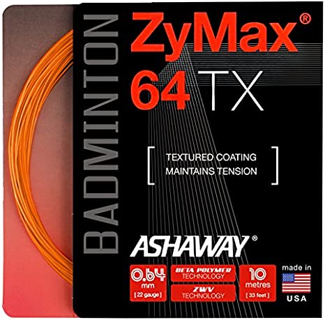 Ashaway ZyMax 64 TX STRINGING SERVICE