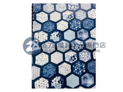 Handmade Water Resistant Racket Case (Blue flower 238）