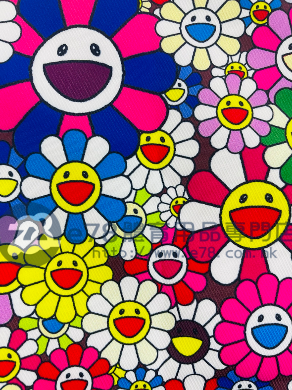 Handmade Water Resistant  Shirt Bag( Takashi Murakami Flower 158)