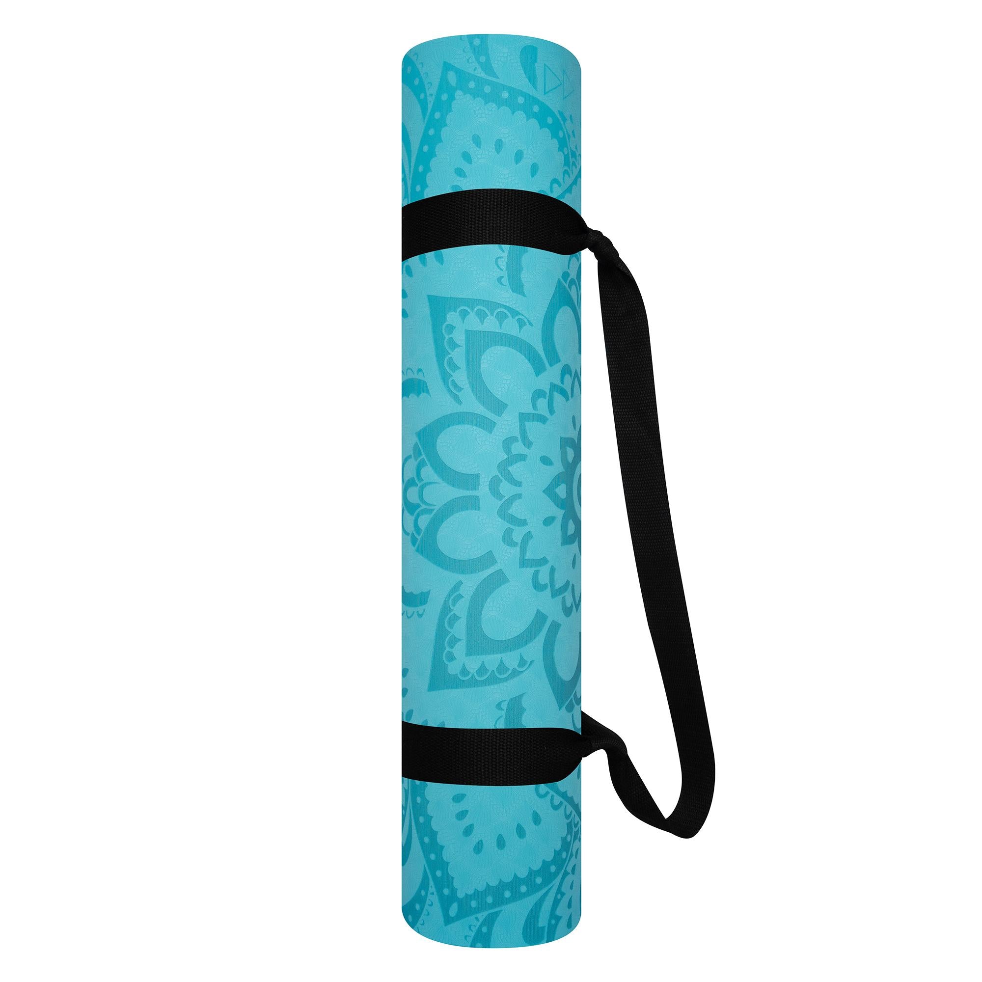 Yoga Design Lab Premium Yoga Mat Towel Mandala Turquoise