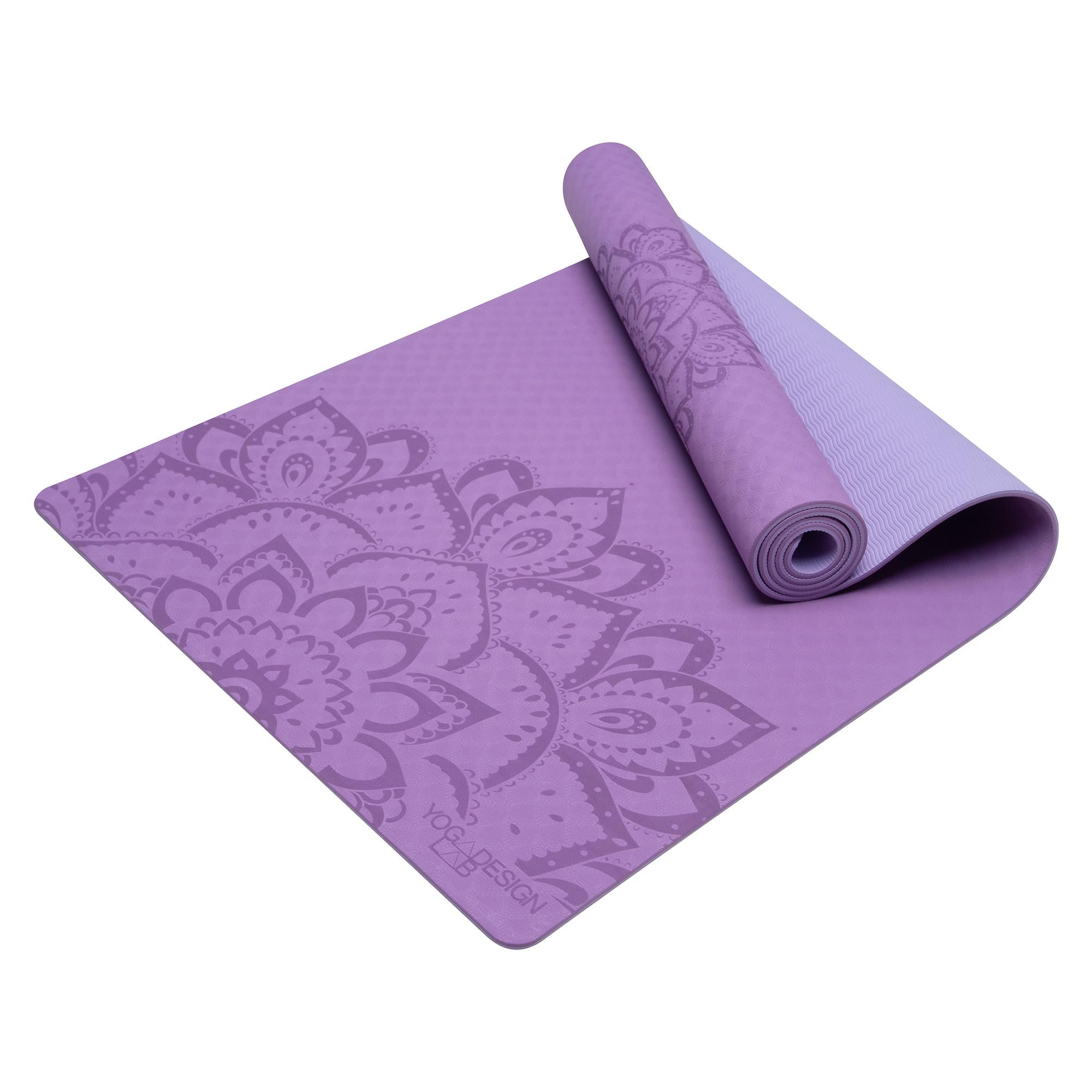 YOGA DESIGN LAB | The Flow Mat | Designed for Support | Extra-Thick |  Reversible | Ideal for Hot Yoga, Power, Vinyasa, Ashtanga, Sweaty & Slow