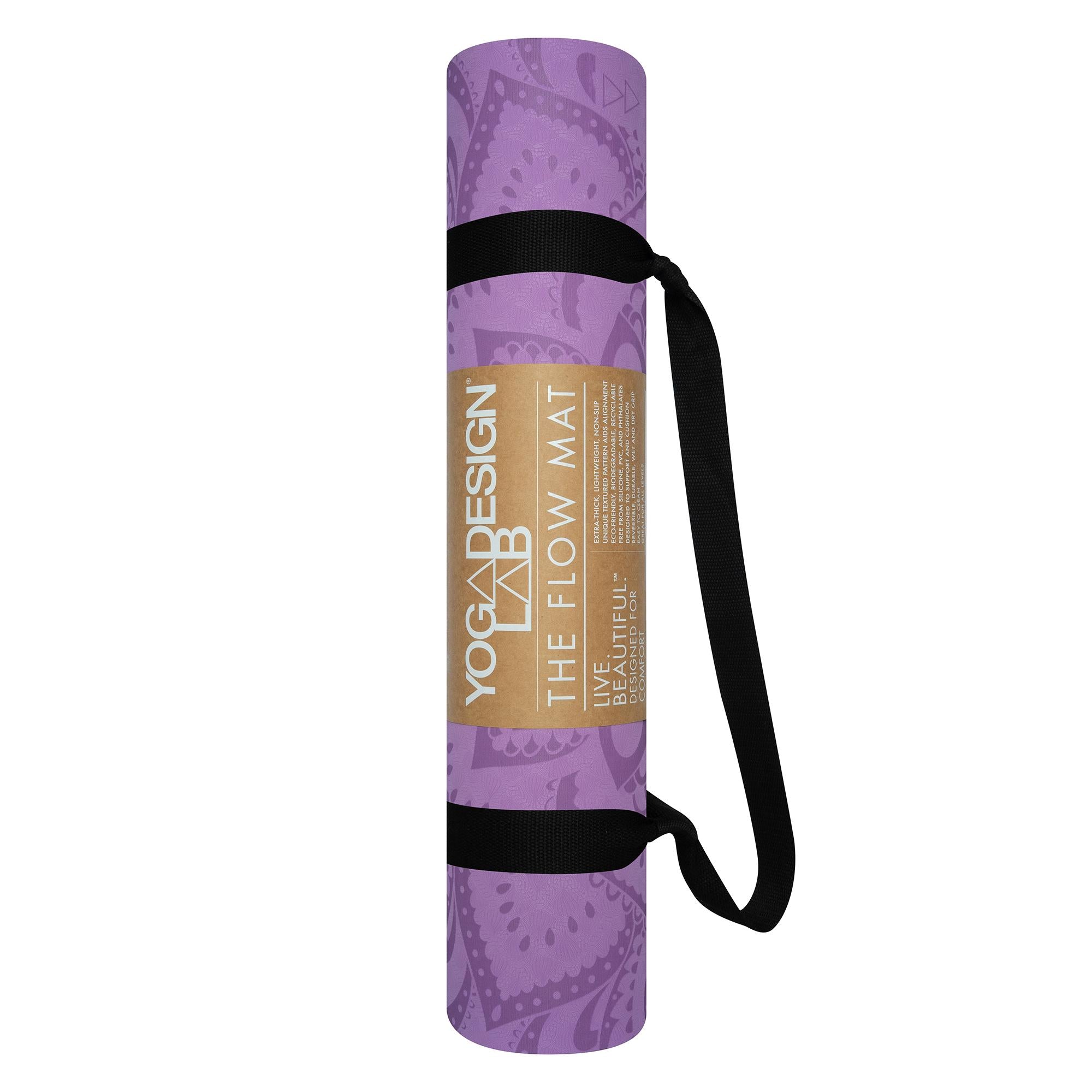 Livity Yoga - Mandala Cork Yoga Mat, Durable & Non