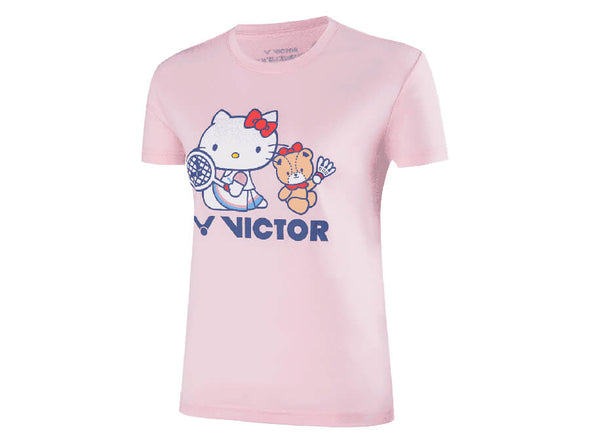 VICTOR X HELLO KITTY TRINING T-Shirt T-KT203