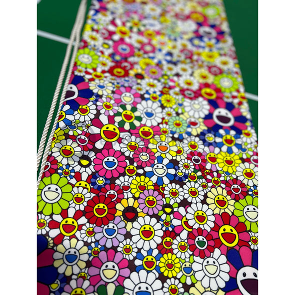 Handmade Water Resistant Racket Case ( Takashi Murakami Flower158）