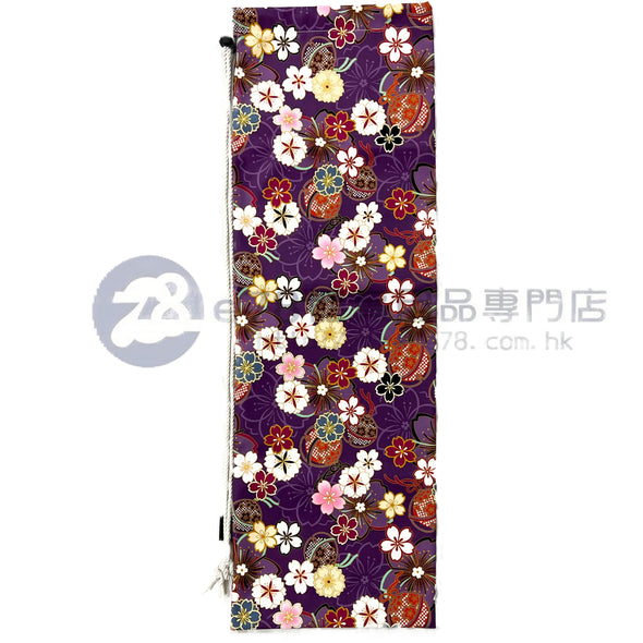 Handmade Water Resistant Racket Case (Purple Sakura163）