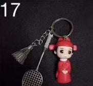 Cute Badminton Keychain CBK01