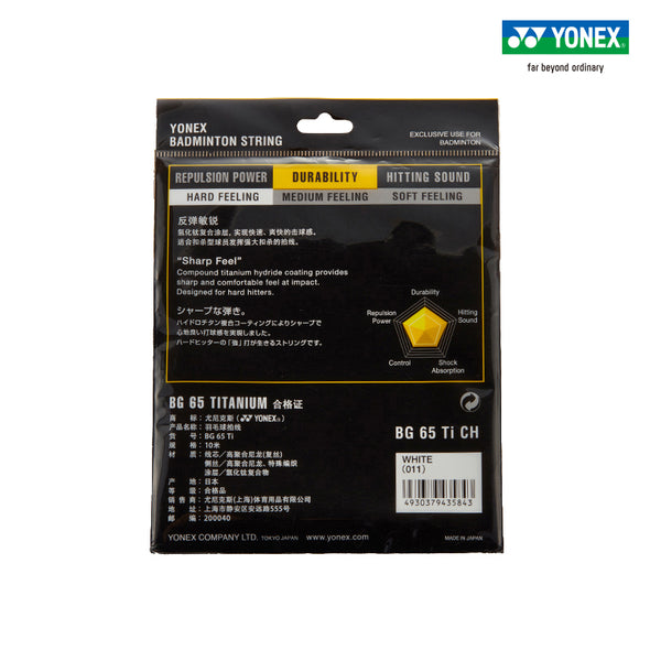 Yonex BG 65 Titanium CH Ver