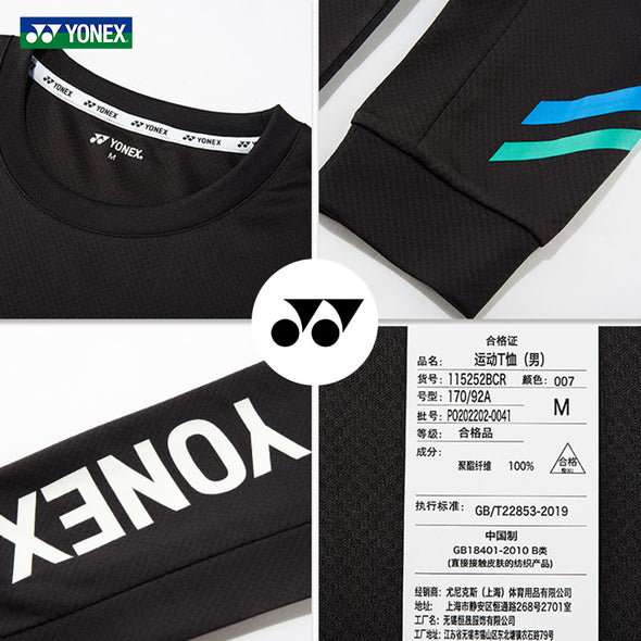 Yonex Man's Long Sleeve T-shirt 11525BCR