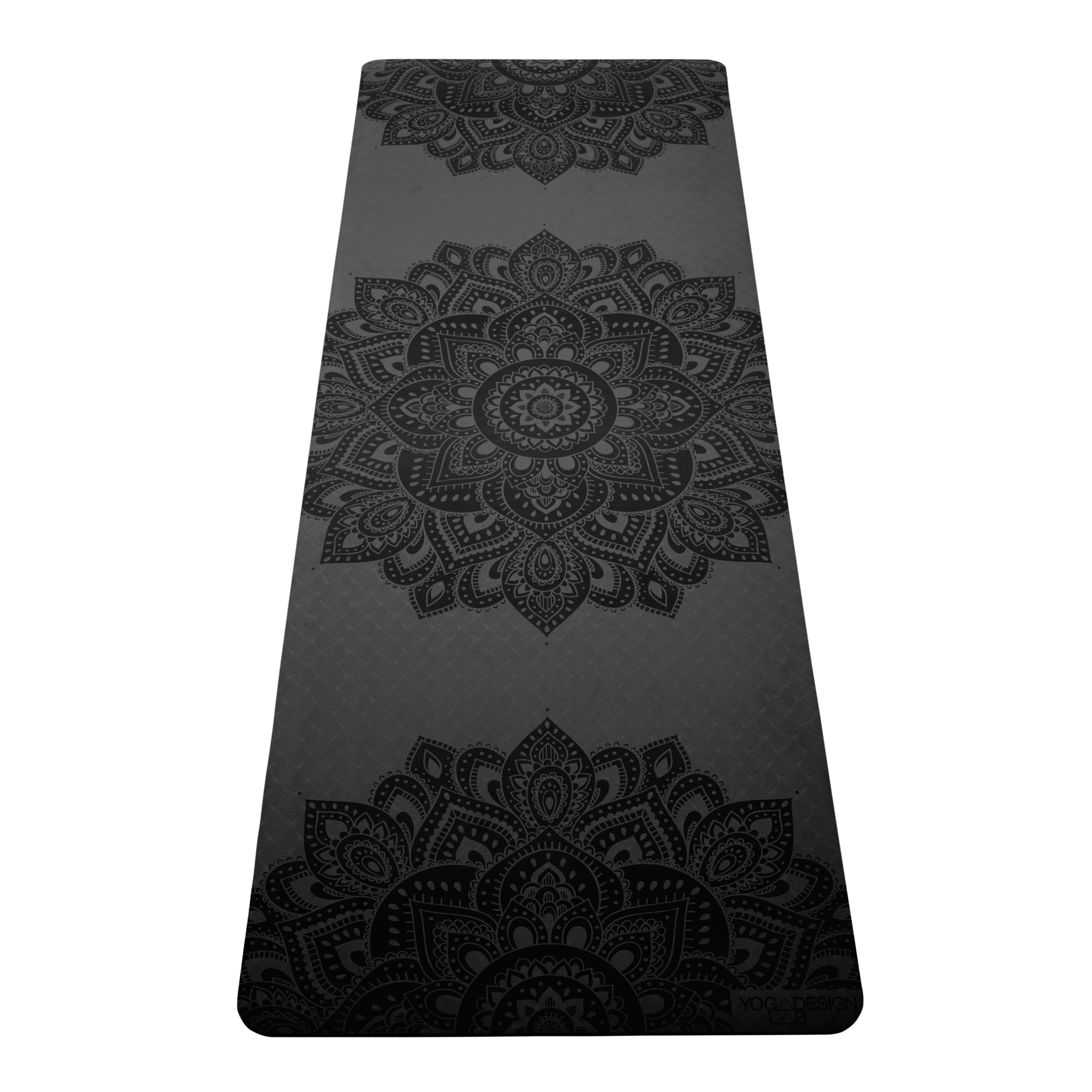 Wholesale - Yoga Studio Designed Grey Mat Mandala Yoga Mat 6mm