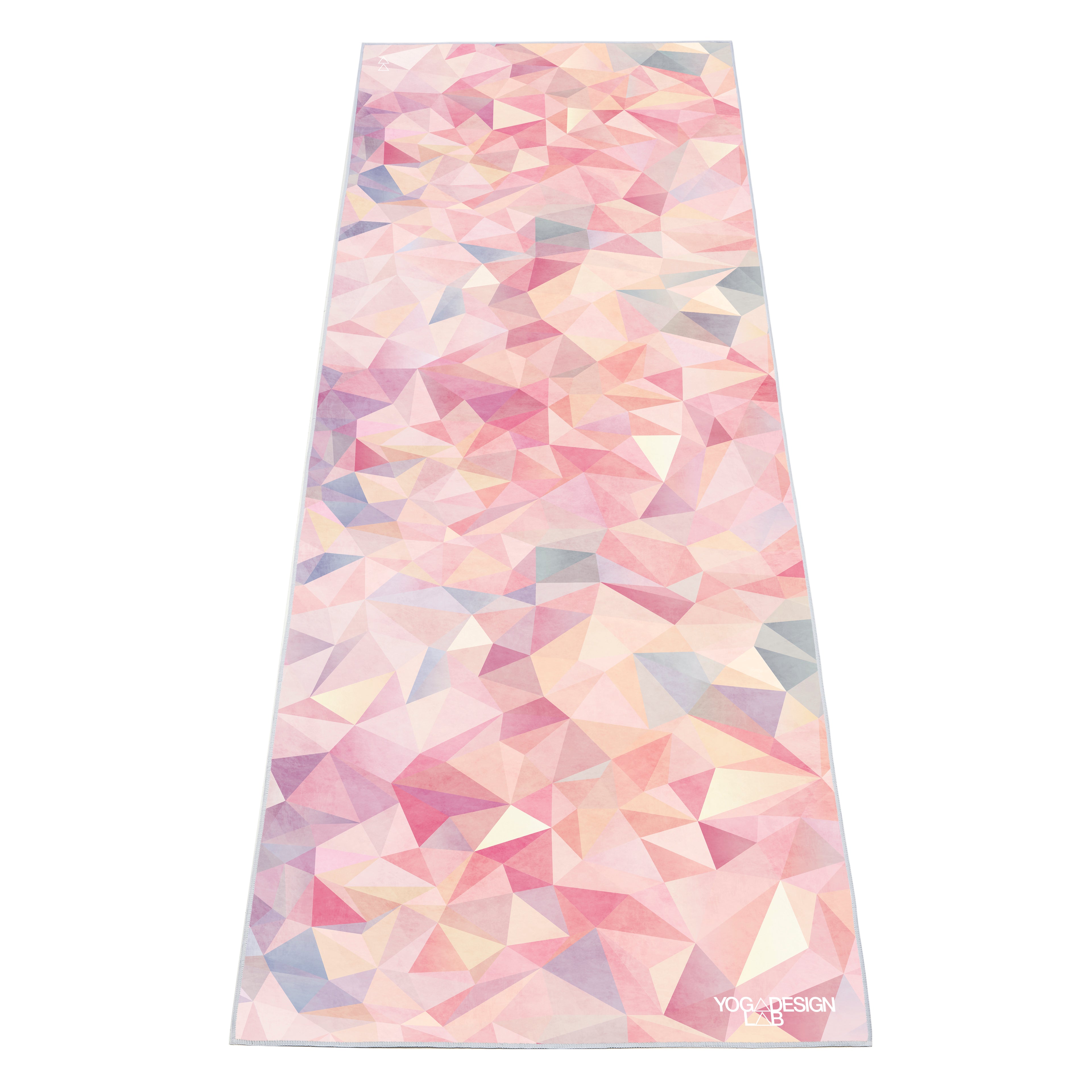  Ambesonne Ivory Yoga Mat Towel, Science Molecules