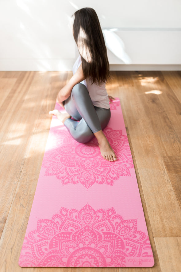 Yoga Design Lab Flow Mat 6mm – Mandala Rose