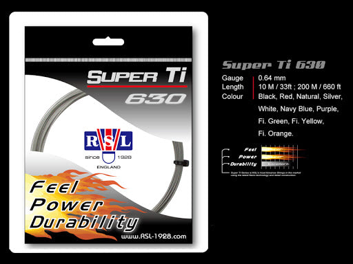 RSL Super Ti 630 Badminton String